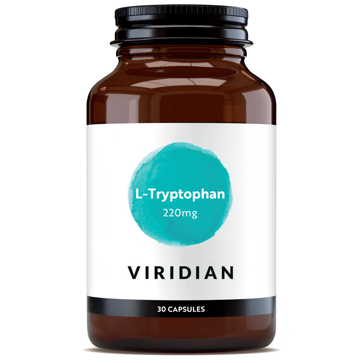 Viridian L-Tryptophan 220mg Veg Caps 30 size #040