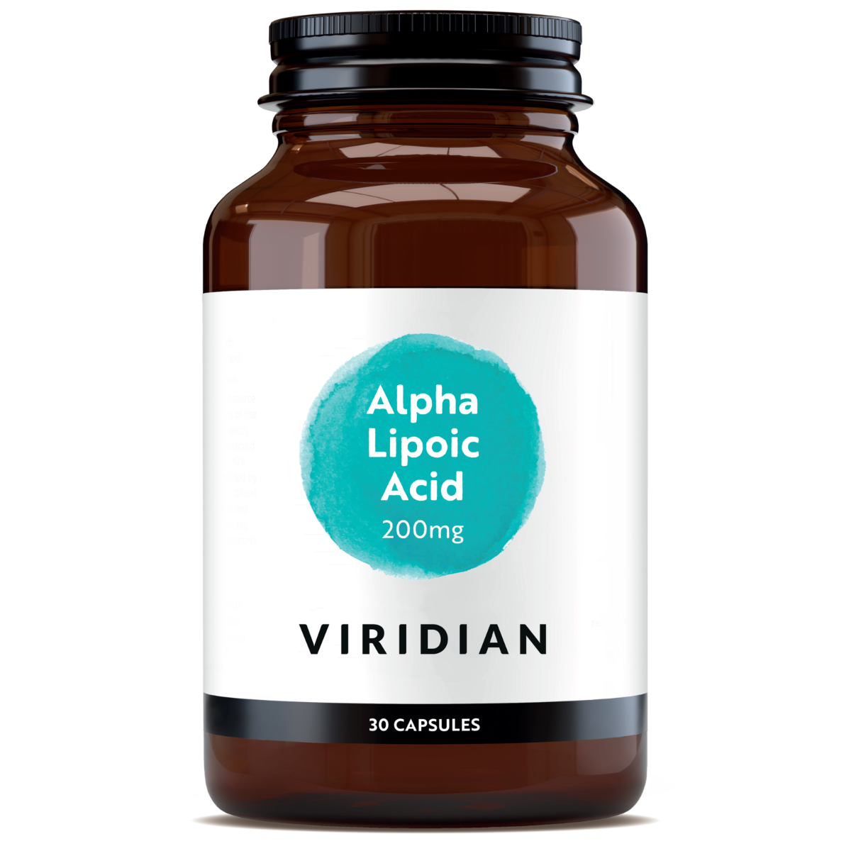 Viridian Alpha Lipoic 200mg Veg Caps 30 size #135