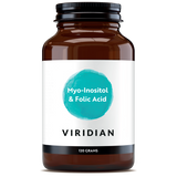 Viridian Myo-Inositol & Folic Acid Powder 120g size #210 Up To 40% Off