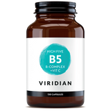 Viridian High Five B5 B-Complex + Vit C Veg Caps 120 size #253  (Expiry Date 07-2025)