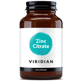 Viridian Zinc Citrate Veg Caps 30 size #343 Up To 30% Off