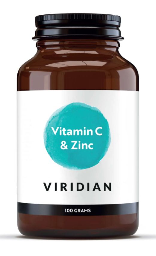 Viridian Vitamin C + Zinc Powder 100g  # 223 Up To 30% Off