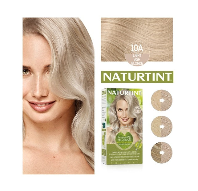 Naturtint  Permanent Hair Colourant 10A - Light Ash Blonde