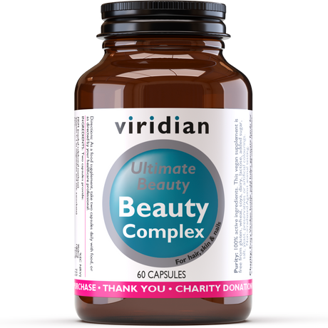 Viridian Ultimate Beauty Skin, Hair and Nails Complex Veg Caps 60 size #161