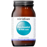 Viridian Myo-Inositol & Folic Acid Powder 120g size #210 Up To 40% Off