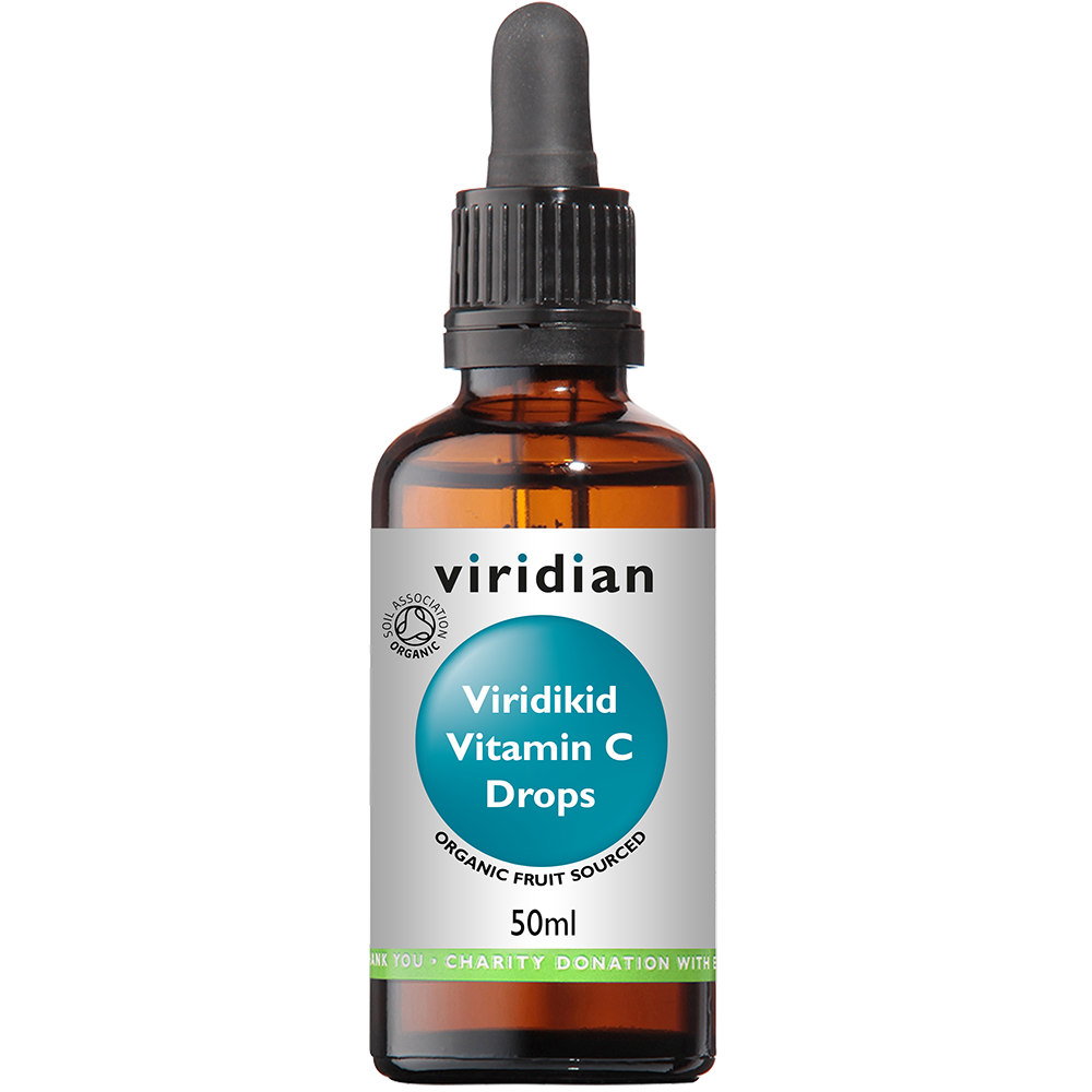 Viridian Viridikid Vitamin C Drops (Organic)* 50ml size #213