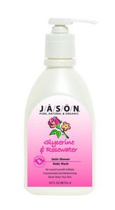 Jason Natural Cosmetics Glycerine & Rose Body Wash with Pump - 887ml