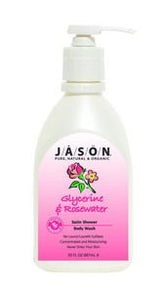 Jason Natural Cosmetics Glycerine & Rose Body Wash with Pump - 887ml