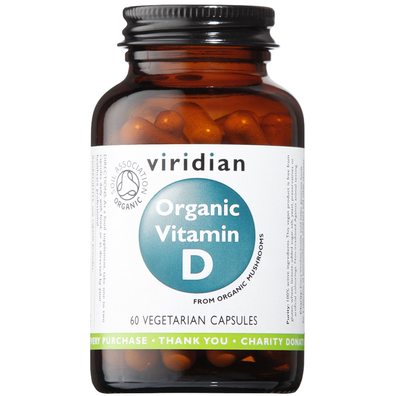 Viridian Vitamin D2 400iu Veg Caps 60 size #267 Up To 30% Off