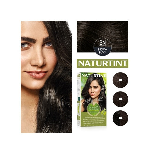 Naturtint  Permanent Hair Colourant 2N - Brown Black