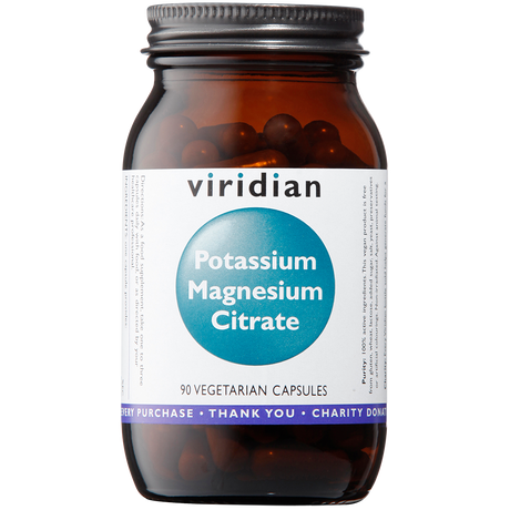 Viridian Potassium & Magnesium Citrate Veg Caps 90 size #342