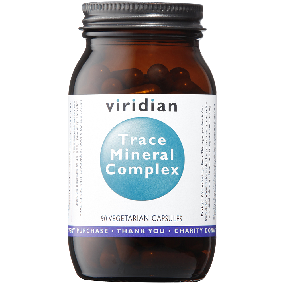 Viridian Trace Mineral Complex Veg Caps 90 size #352