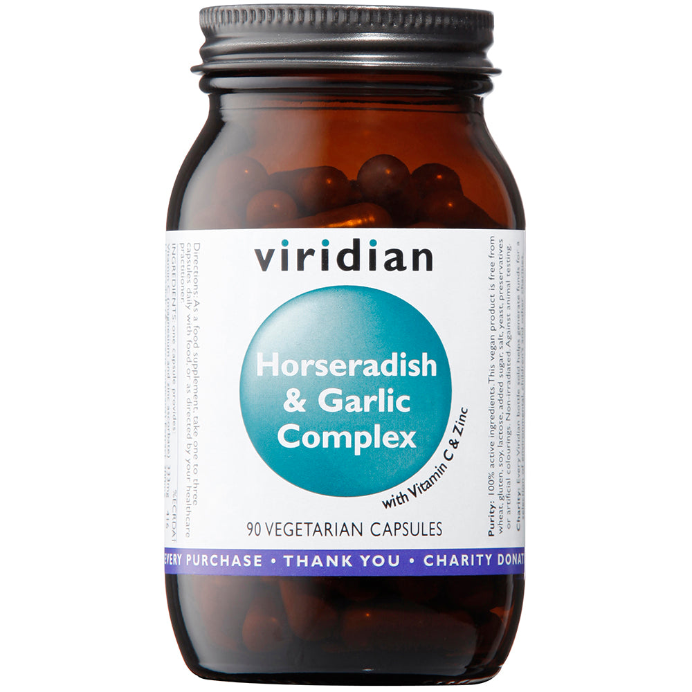 Viridian Horseradish & Garlic Complex Veg Caps 90 size #353