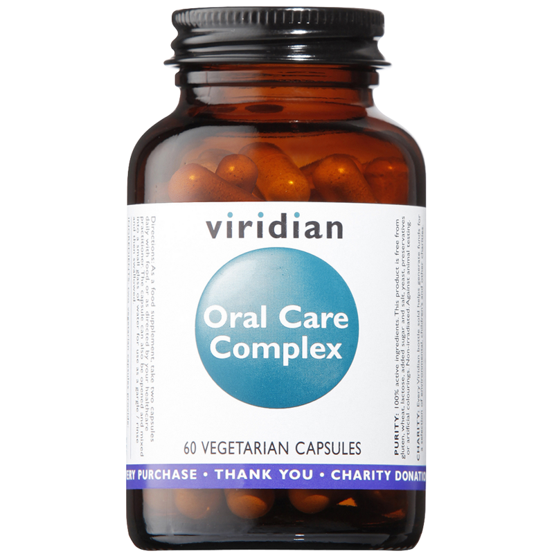 Viridian Oral Care Complex Veg Caps 60 size #367