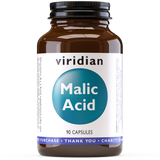 Viridian Malic Acid 550mg Veg Caps 90 size #372 Up To 30% Off