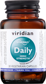 Viridian Synerbio High Strength Daily Veg Caps 30 size #460 Up To 30% Off