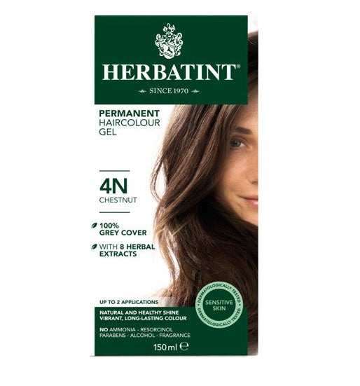 Herbatint Permanent Hair Colour 4N Chestnut - Up to 34% Off