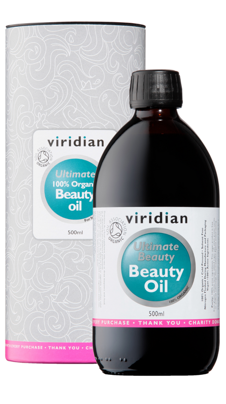 Viridian Ultimate Beauty Omega Oil (Organic) 500ml size #501