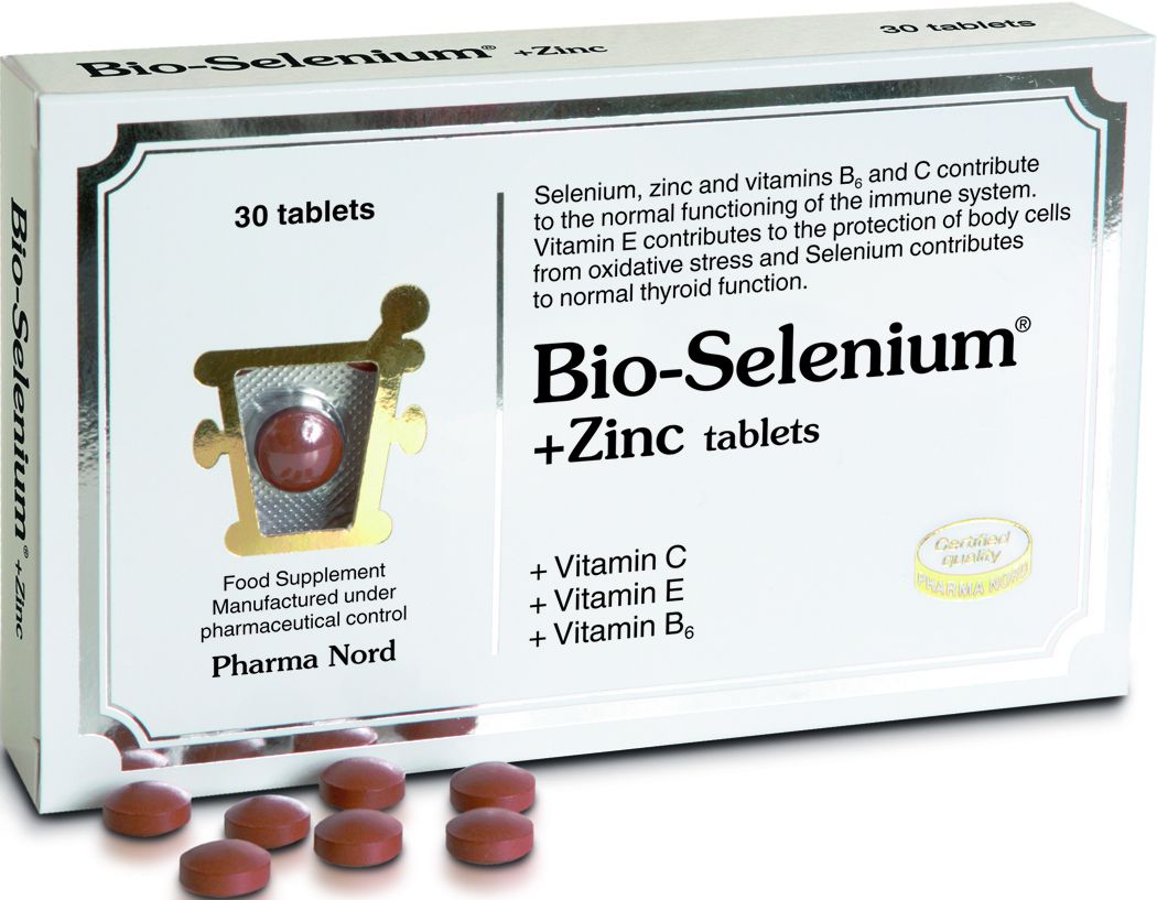 Pharma Nord Bio-Selenium + Zinc (with vit C, E and B6) 30 tabs