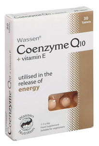 Wassen Coenzyme Q10 + Vitamin E