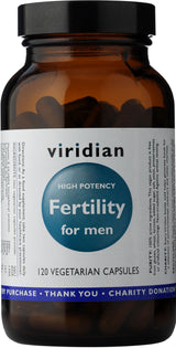 Viridian Fertility for Men (High Potency) Veg Caps 120 size #171