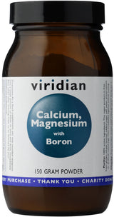 Viridian Calcium, Magnesium & Boron Powder 150g size #307 Up To 30% Off