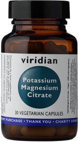 Viridian Potassium & Magnesium Citrate Veg Caps 30 size #340 Up To 30% Off