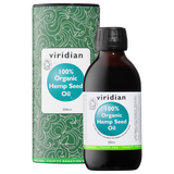 Viridian Hemp Omega Oil (Organic) ** 200ml size #510