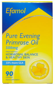 EFAMOL WOMEN HIGH STRENGTH PURE EVENING PRIMROSE OIL- EPO 500mg (90 Caps)