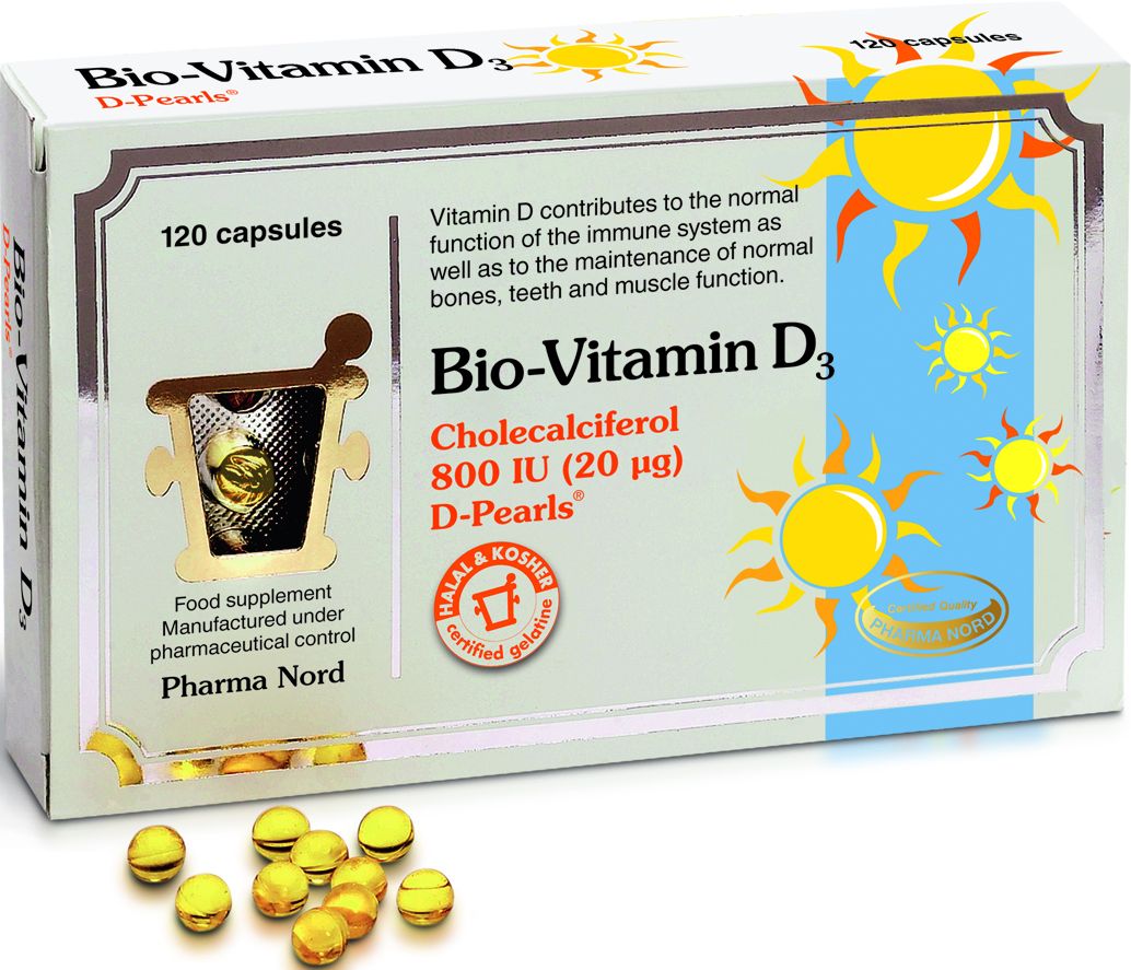 Pharma Nord Bio-Vitamin D3 800iu-20mcg (cholecalciferol) 90 caps