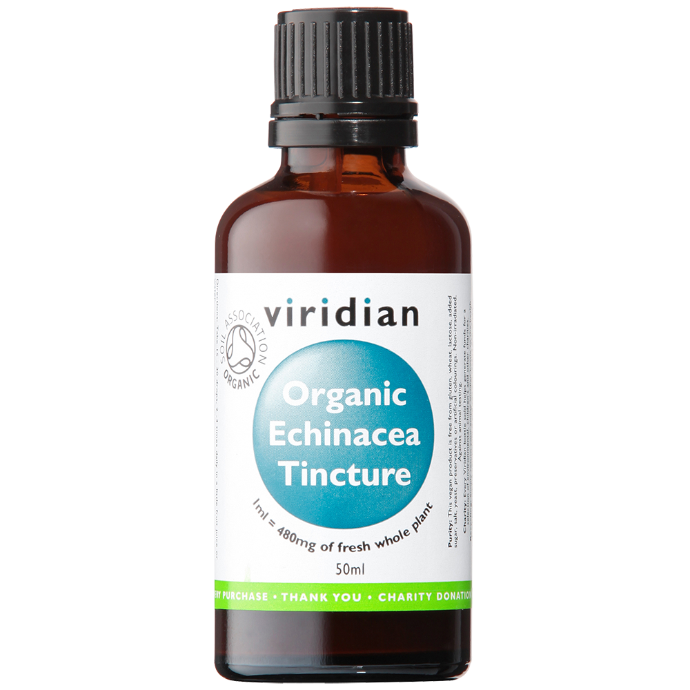 Viridian Echinacea Tincture (Organic) 50ml size #600