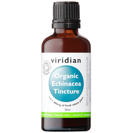 Viridian Echinacea Tincture (Organic) 50ml size #600