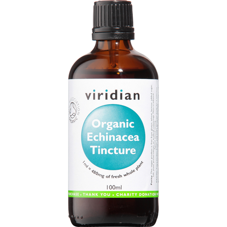 Viridian Echinacea Tincture (Organic) 100ml size #601