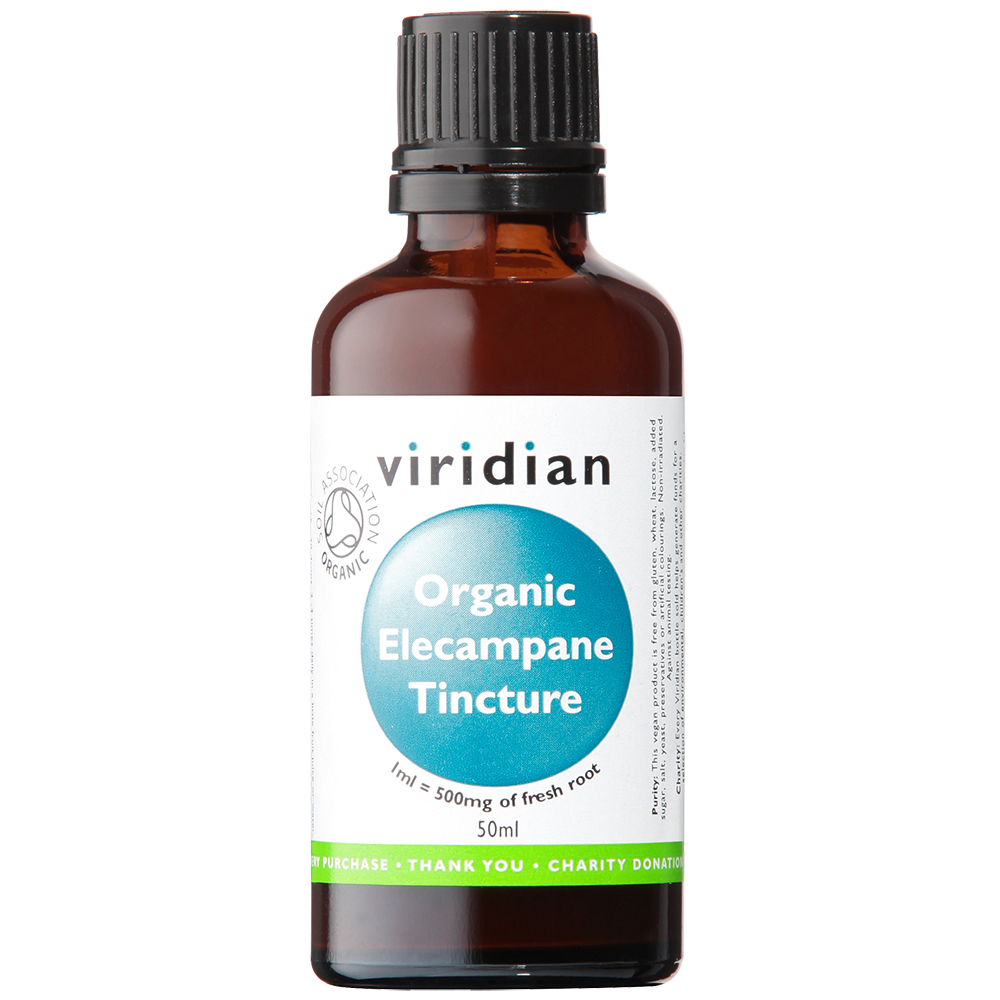 Viridian Elecampane Tincture (Organic) 50ml size #610 Up To 30% Off