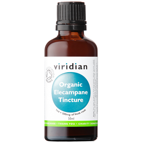 Viridian Elecampane Tincture (Organic) 50ml size #610 Up To 30% Off