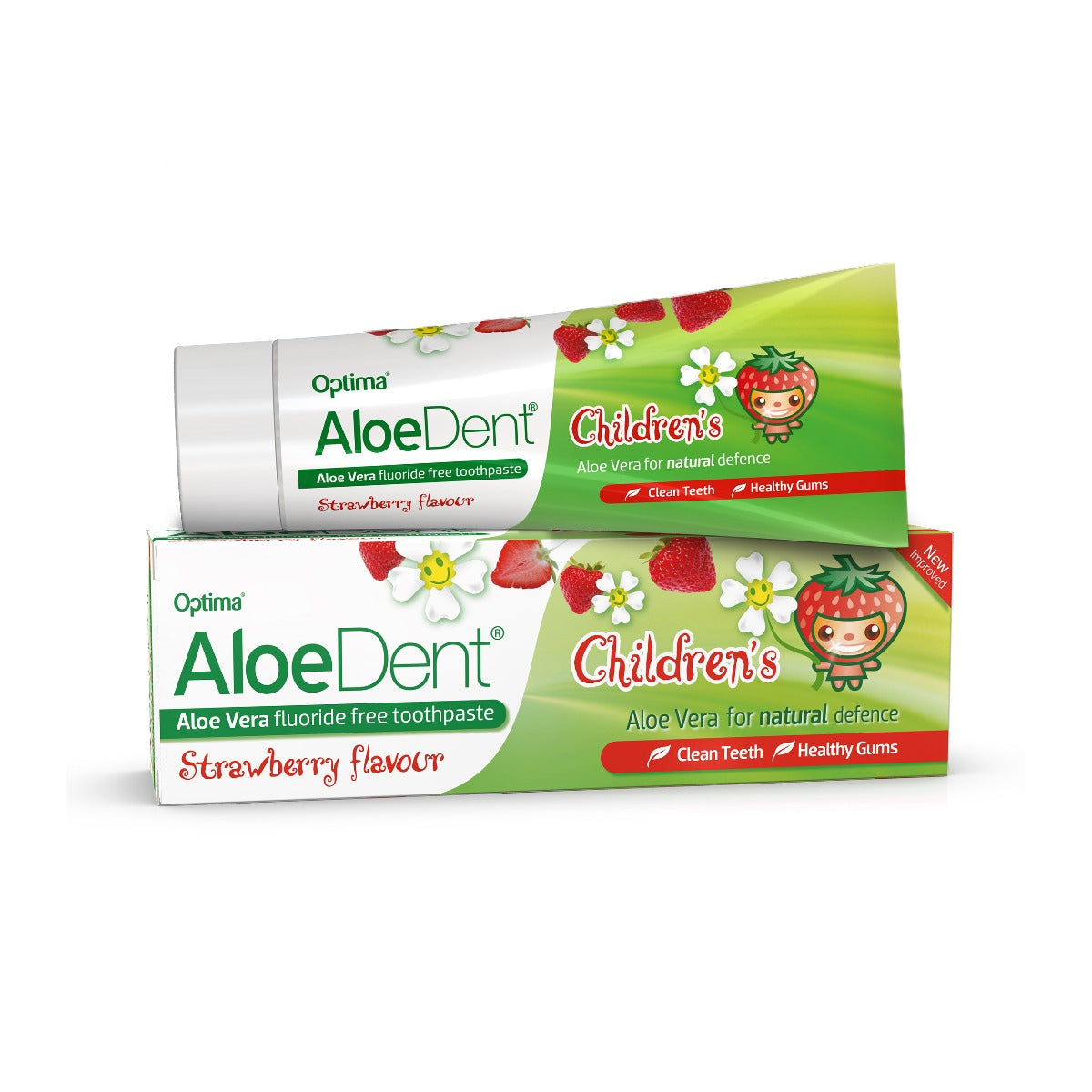 Children's Aloe Vera Toothpaste 50ml Strawberry