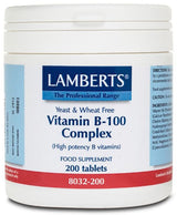 Lamberts Vitamin B-100 Complex ( 200 Tablets) # 8032