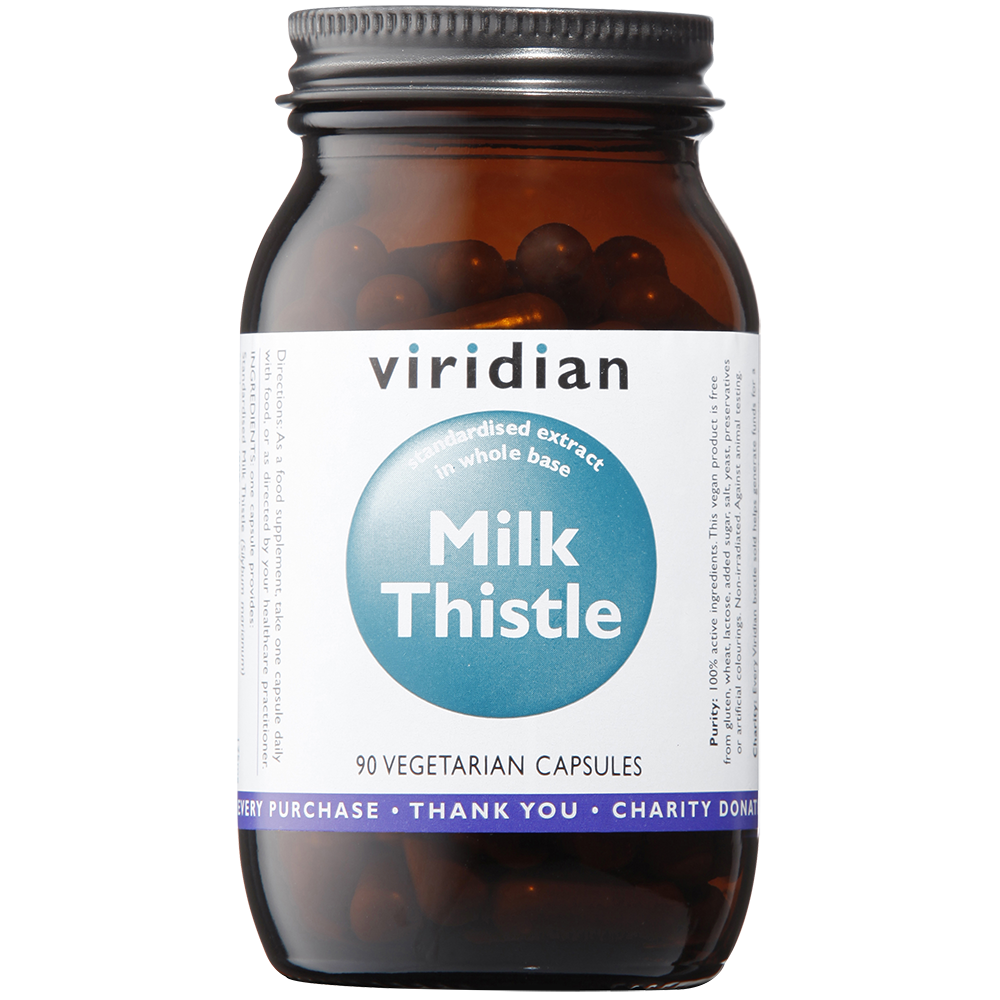 Viridian Milk Thistle Extract Veg Caps 90 size #842