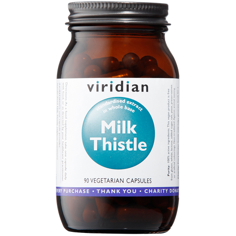 Viridian Milk Thistle Extract Veg Caps 90 size #842