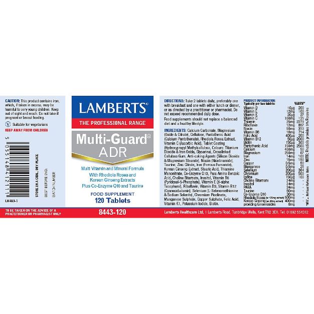 Lamberts MultiGuard®ADR 120 Tabs #8443