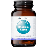 Viridian Rhodiola Rosea Extract Veg Caps 30 size #845