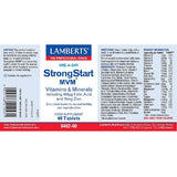 Lamberts StrongStart MVM For women ( 60 Tablets) # 8462