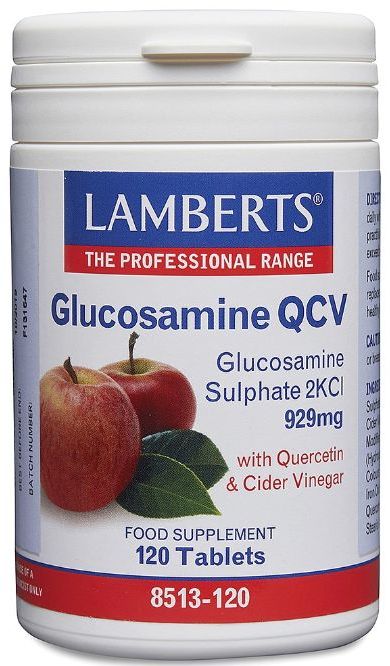 Lamberts Glucosamine QCV 929mg ( 120 Tablets) # 8513