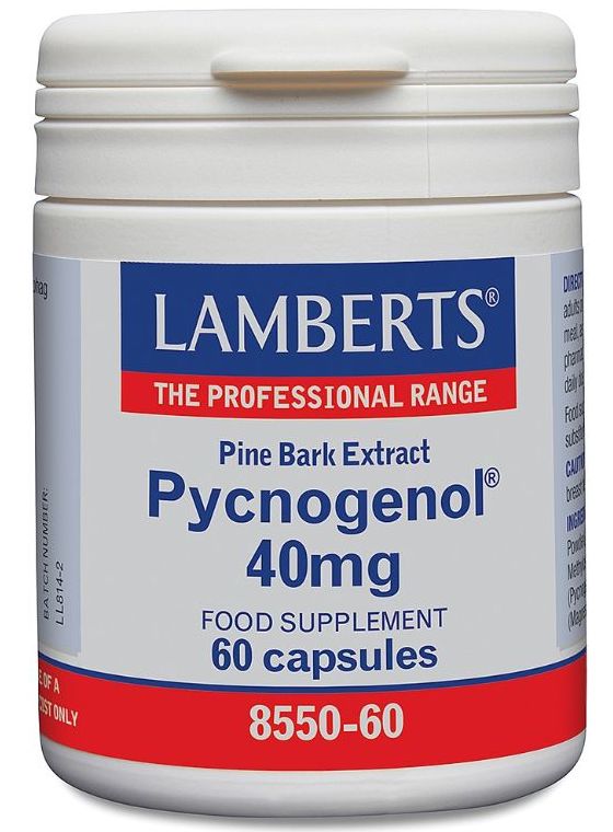 Lamberts Pycnogenol 40mg ( 60 Capsules) #8550