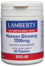 Lamberts Korean Ginseng 1200mg (60 Capsules) # 8555