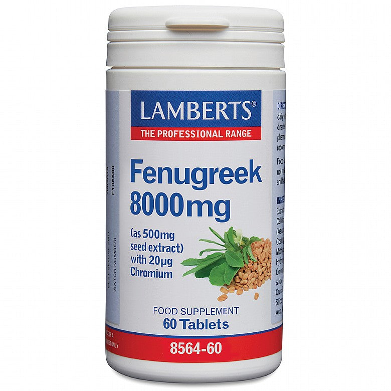 Lamberts Fenugreek 8000mg 60 tablets#8564