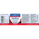 Lamberts VeinTain High Potency Ginkgo, Cinnamon and Ginger (60 Tablets) # 8574