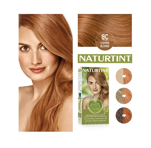 Naturtint  Permanent Hair Colourant 8C - Copper Blonde