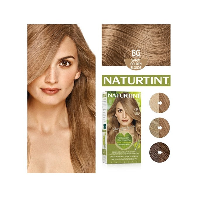 Naturtint  Permanent Hair Colourant 8G - Sandy Golden Blonde - Up to 35% Off