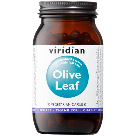 Viridian Olive Leaf Extract Veg Caps 90 size #907